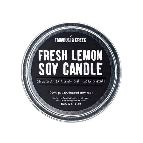 Fresh Lemon Soy Candle